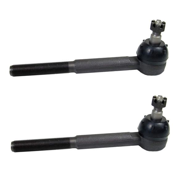Pair Set 2 Front Outer Tie Rod Ends For Chevy G10 Van