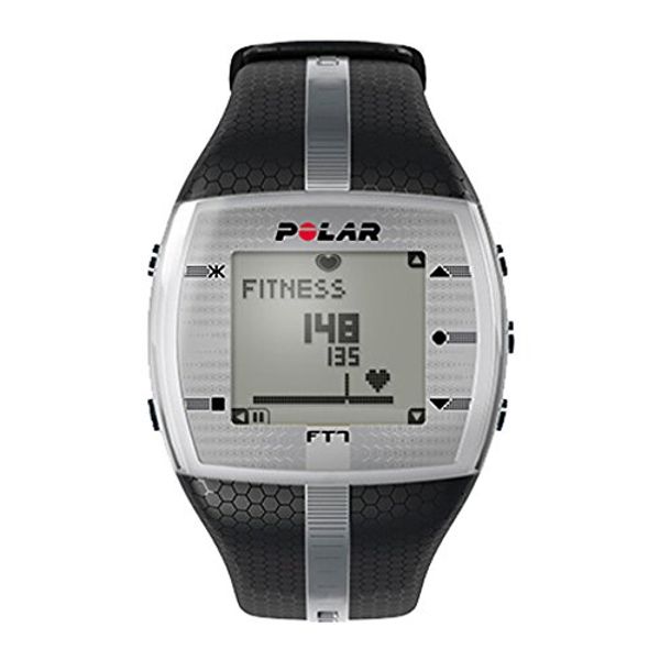 Power Systems Polar FT7 Heart Rate Monitor, Exercise Training Watch, Black/Silver (92018)