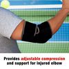ACE Compression Elbow Support, Large/X-Large, Black, 1/Pack