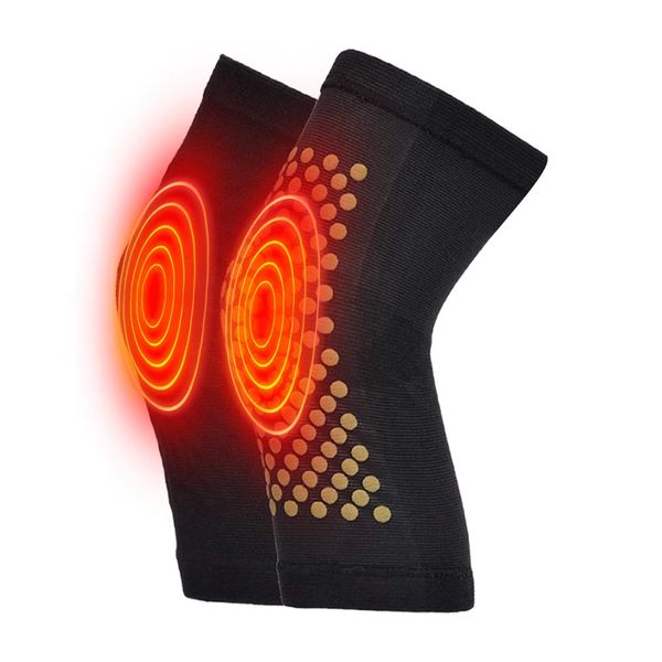 Ayaaa 1 Pair Knee Warmers for Men Women, Self-Heating Knee Support, Warm Knee Pads for Heat Therapy, Knee Support, Knee Pads for Relief of Joint Pain,Black