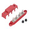 Busbar Box, M8 Terminal Stud Battery Junction Block 250 Amp Rated (Black)