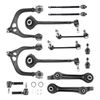 14 pc Front Upper Lower Control Arm Ball Joint Suspension Kit for Dodge Charger