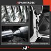 2Pcs Door Hinge Front or Rear Upper Side for Jeep Wrangler 2018-2021 Gladiator
