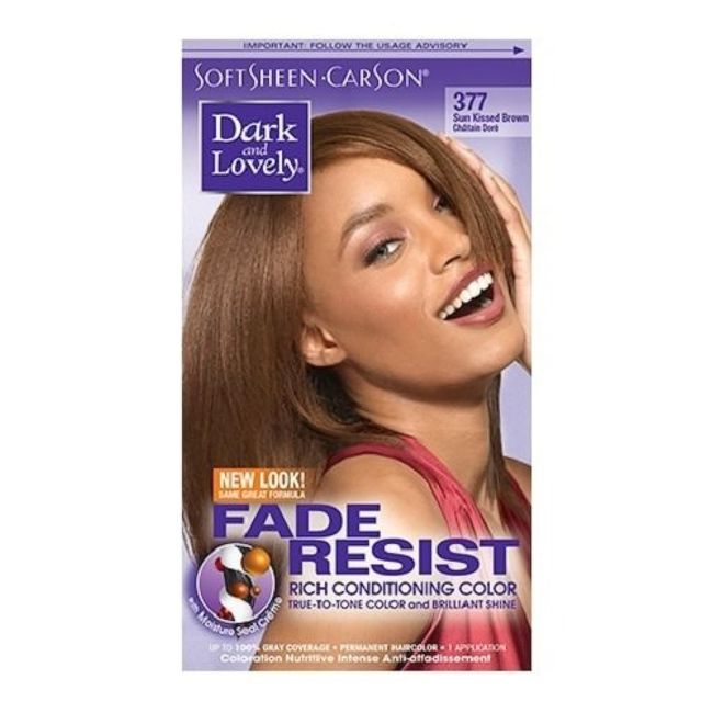 SoftSheen-Carson Dark and Lovely Permanent Hair Color Number 377, Sun Kissed Brown by SoftSheen-Carson