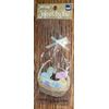 RARE Mini Jolees EASTER BASKET Goodies Candy Bunny Rabbit Decorated Eggs Hunt 3D