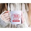 Personalized Name Santa's Favorite, Christmas Gift Ceramic Coffee 11oz Mug
