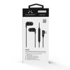 SoundMAGIC E80D USB-C In-Ear Stereo Headphones, Right Angle Plug, Inline Controller, Metal Housing, 10mm Dynamic Driver, Waterproof, Dustproof, Black