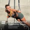 Angles90 Camo Pull-Up & Lateral Pulldown Grips Exercise & Gym Equipment - Black TPU - 4in1 Ergonomic Cable Machine Attachment - Forearm Trainer for Cable & Row Machine Handle - Exercise Equipment