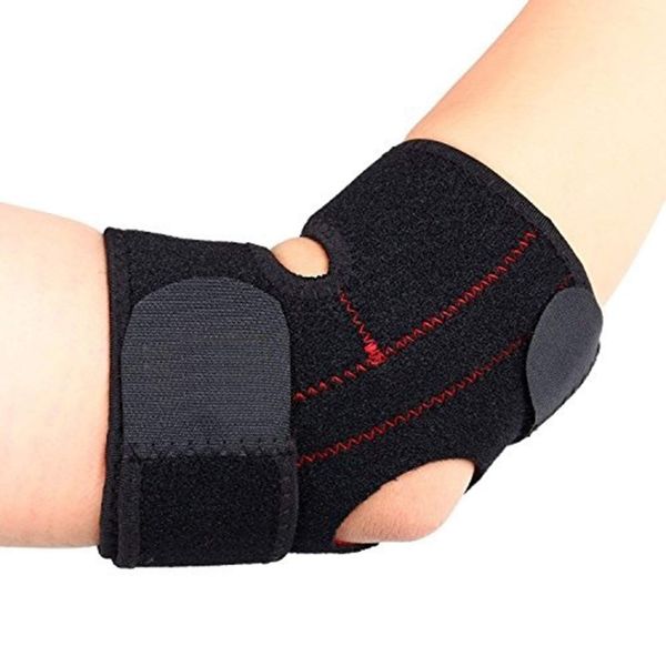 Elbow Brace Support with Comfortable Compression, Adjustable Elbow Brace for Tendonitis Arthritis Golf Elbow and Joint Pain Relief, Lightweight & Breathable for Daily Activities and Sports