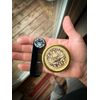 Death Grip Mustache Keychain Comb