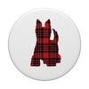 Scottie dad , Scottish Terrier mom PopSockets Swappable PopGrip