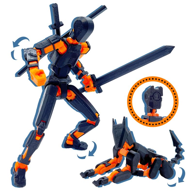 T13 (Assembly Completed) T13 Action Figure Set,Dummy 13 Action Figure ...