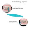 3/16 and 1/4 Inch Orthodontic Elastic Rubber Bands, 500 Pack Medium 3.5 Ounce Rubberbands Dreadlocks Hair Braids Fix Tooth Gap, 5 Pack Free Elastic Placer for Braces