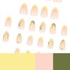 Press On Nails FT022A01B01, Short Almond 003