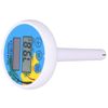 Socobeta Floating Thermometer, ℉ ℃ Temp Accurate Minimum Maximum Digital Solar Thermometer for Swimming Pool