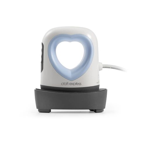 Craft Express Mini Heart Handheld Heat Press – Small Heat Press for Sublimation and Crafting – Heat Transfer to Retail and Gift Products