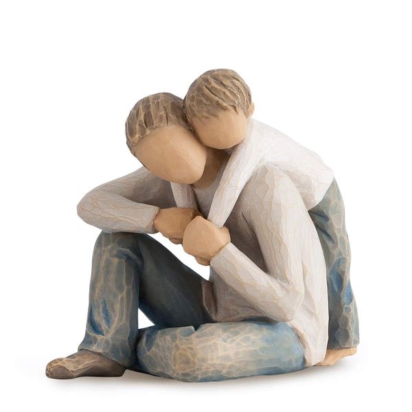 Willow Tree, That's My Dad figurine, resin, multi-colour, 12.1 cm x 8.9 cm x 10.5 cm, 27595