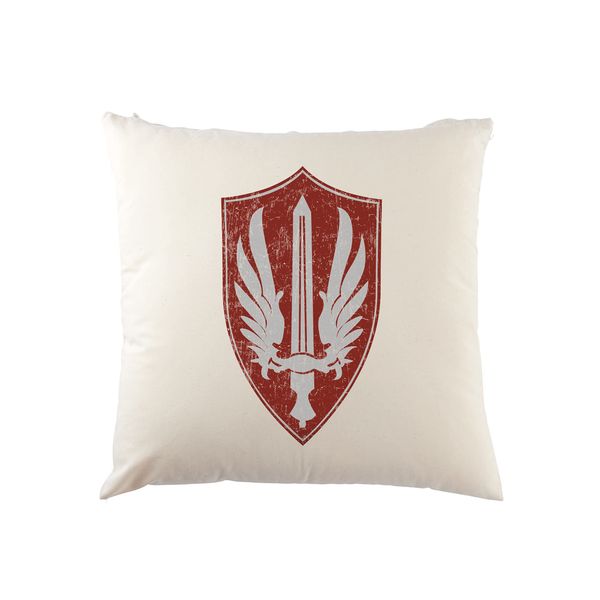 Urban Backwoods Silver Spar Squadron Patch Decorative Cushion