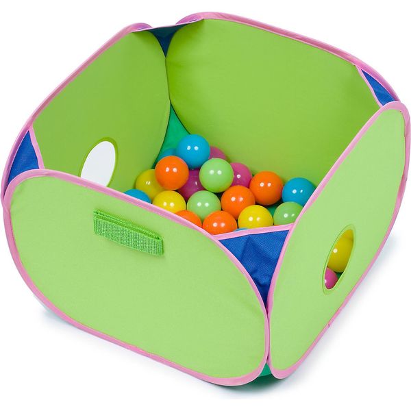 Marshall Pet Pop-n-Play Ball Pit with Plastic Balls 14x14x10