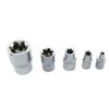 60Pcs Master Torx Bit Socket External Torx Socket Set | S2 and Cr-V Steel
