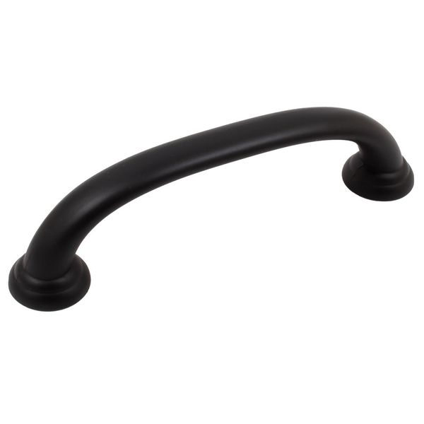 Alesund Cabinet Pull, 96 Millimeters, Matte Black by Stone Harbor Hardware