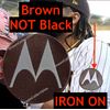 Padres Motorola Patch San Diego Padres Baseball Jersey Patch Iron On Brown/White