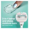 Gillette Venus ComfortGlide Sensitive, 6 Razor Blade Refills