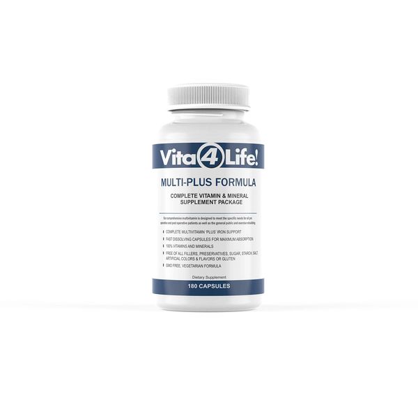 Vita4Life Bariatric Multivitamins, Multi-Plus Formula (180 Count)