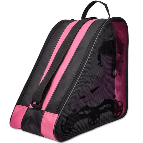 GBKDQQ Rollschuhe Tasche, Inliner Tasche, Erwachsene Skischuhtasche, Schlittschuhtasche mit Verstellbar Trageriemen, Verdicken Skischuhtaschen für Schlittschuhe Damen Herren/Kinder