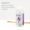 SpaRoom Reed Diffuser Essential Oil Refill Solution, 8 Ounces, Lavender Blended with Eucalyptus and Fennel Essentials Oils
