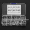 M3 Flat Head Phillips Screws Set, 340 Pieces Stainless Steel Screws Nuts Assortment Set Assortment Kit