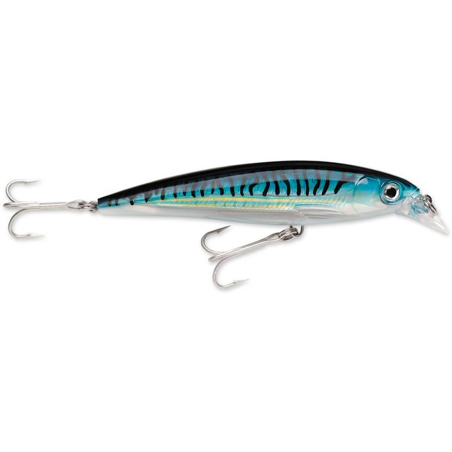 Rapala X-Rap Saltwater Fishing lure, 4-Inch, Silver Blue Mackerel