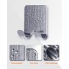 Gorffy Razor Holder for Shower 3 Pcs, Stainless Steel Shaver Holder for Shower, Waterproof Self Adhesive Shower Razor Holder, Multipurpose Razor Shower Holder for Bathroom (Silver)