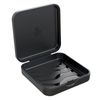 Retainer Case, ARGOMAX Aligner Case, Braces Box, 1 Piece Orthodontic Box (Black).