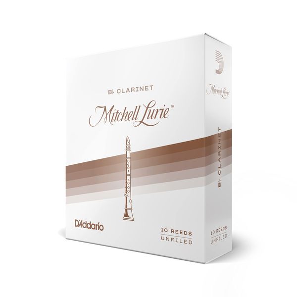 Rico Mitchell Lurie 3.5 Strength Reeds for Bb Clarinet (Pack of 10)