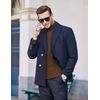 Coofandy Mens Casual Basic Thermal Turtleneck Slim Fit Pullover Thermal Sweaters, Brown, X-Large