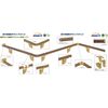 Polar Bear Universal Joint 32Φ Amber BR-113 (Fittings for Handrails)