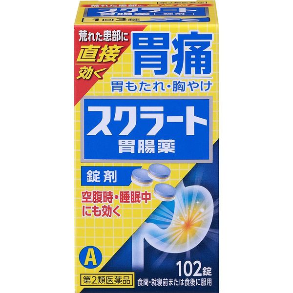[2 drugs] Sucrate gastrointestinal medicine (tablets) 102 tablets