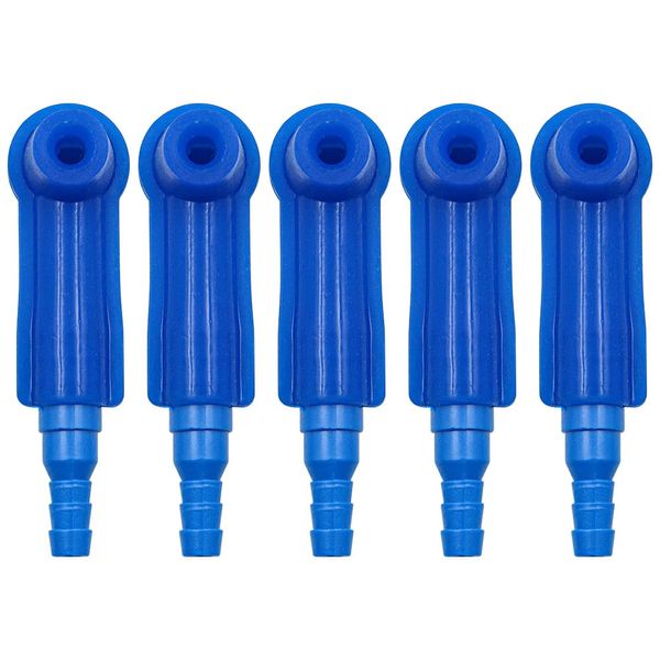 Tiardey 5PCS Brake Fluid Changer Connector Auto Car Brake Fluid Replacement Tool Universal Brake Fluid Replaceable Joint