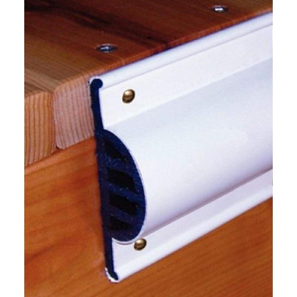 Taylor Made Products 46013 Comm Dock Side Guard Coil Retail Pack, 10-Feet, White