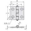 MISUMI HHPSN5 5 Series Aluminum Hinges