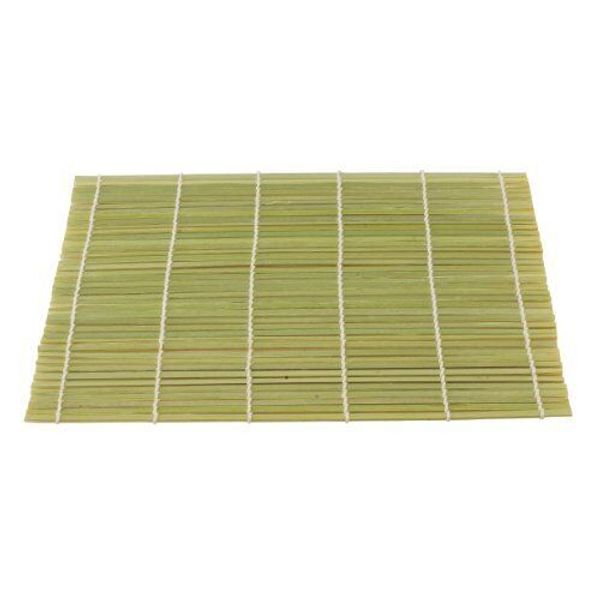 Helens Asian Kitchen Sushi Mat 9.5inches X 8inches Natural Bamboo