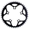 Origin8 Alloy Ramped Chainrings, 110mm x 46t, Black/Silver