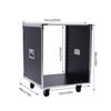12U Rolling Network Server Data Cabinet Rack Equipment Rack Cabinet - 21" Deep