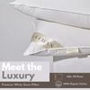 BAISIHAN OverCloud Goose Down Bed Pillows Over Cloud Luxury Side Pillow Queen 1!