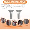 [2 Pack]  WR01X11007 Refrigerator Range Door Handle Fastener For Ge Refrigerator