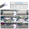 PARKVISION Reversing Camera Flexible Mounting Position Allowed Rear View Backup Camera with Vertically Up-down Inverted Image and Parking Line Optional