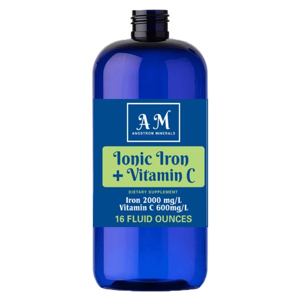16 oz Angstrom Iron Supplement by Angstrom Minerals