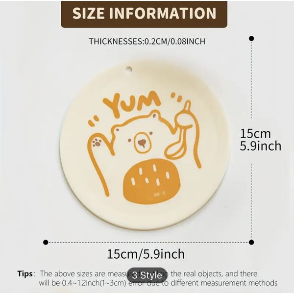 Anti-scalding Mat High Temperature Resistant Pot Mat Kitchen Cup Mat Plate Mat