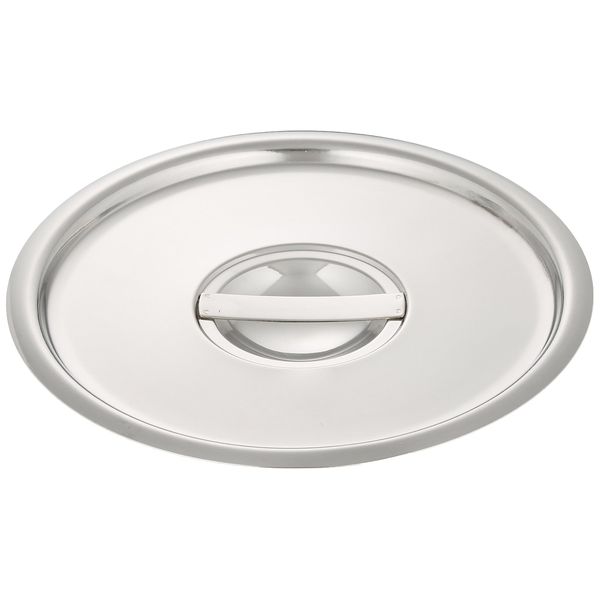 Endoshoji ABV03019 Benmari Pot Lid, Commercial Use, 7.5 inches (19 cm), 18-8 Stainless Steel, Made in Korea